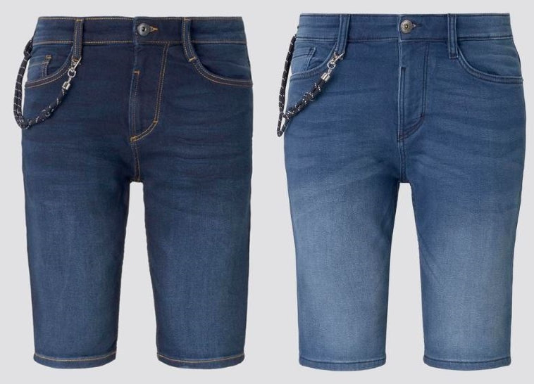 TOM TAILOR KNIT DENIM Herren Jeans Shorts